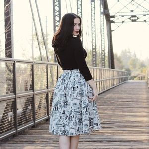 Folter Halloween Skirt